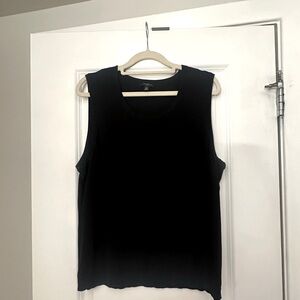 Talbots Charming Sweater Shell in Black